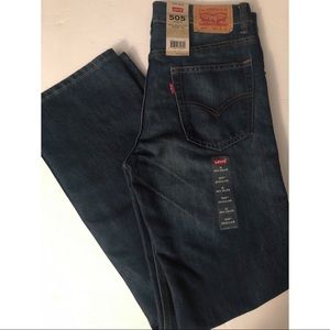 Levi’s Men’s 505 Regular Jeans